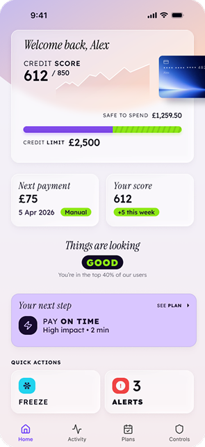 Figma direction 2: Light gradient with purple accents, soft aesthetic